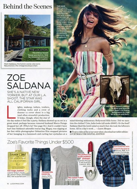 Zoe-Saldana -Lucky-US